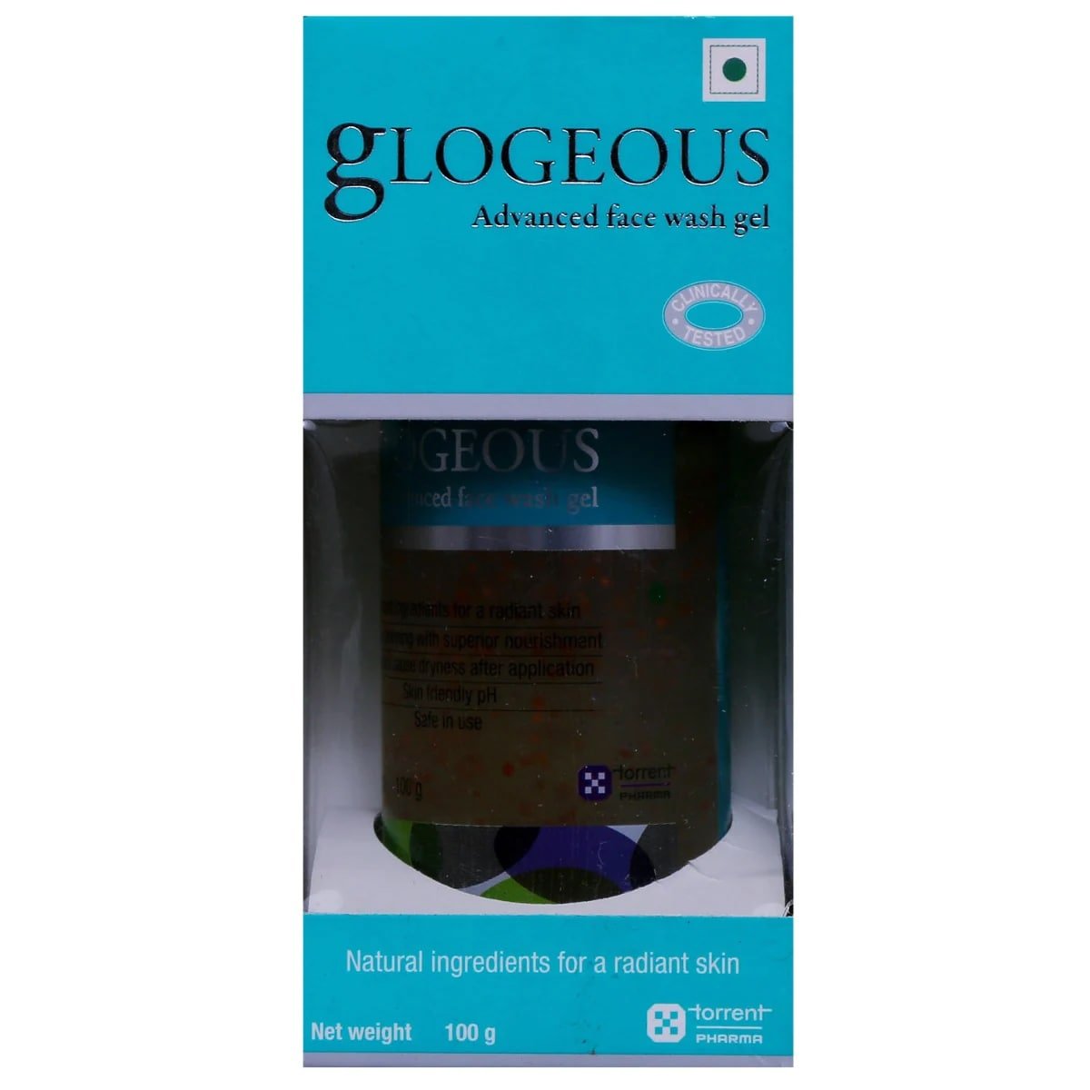 Glogeous Advanced Face Wash Gel 100 gm | Deep Cleansing & Nourishment | For Radiant Skin, Pack of 1 Glogeous Advanced Face Wash Gel 100 gm | Deep Cleansing & Nourishment | For Radiant Skin, Pack of 1