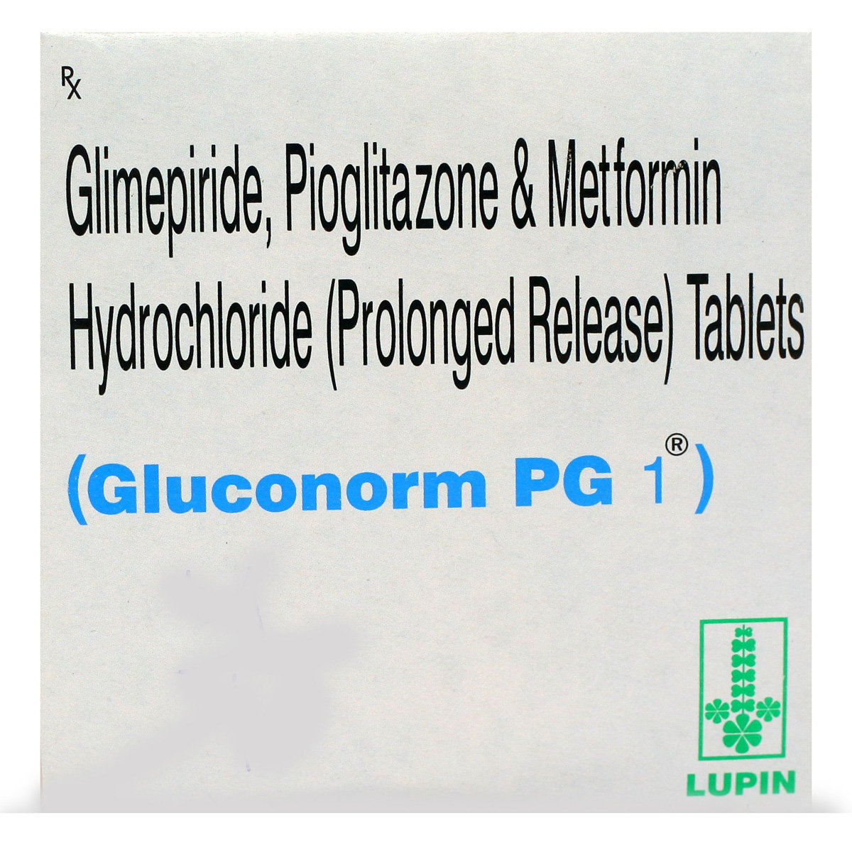 Gluconorm PG 1 Tablet 15's, Pack of 15 TABLETS Gluconorm PG 1 Tablet 15's, Pack of 15 TABLETS