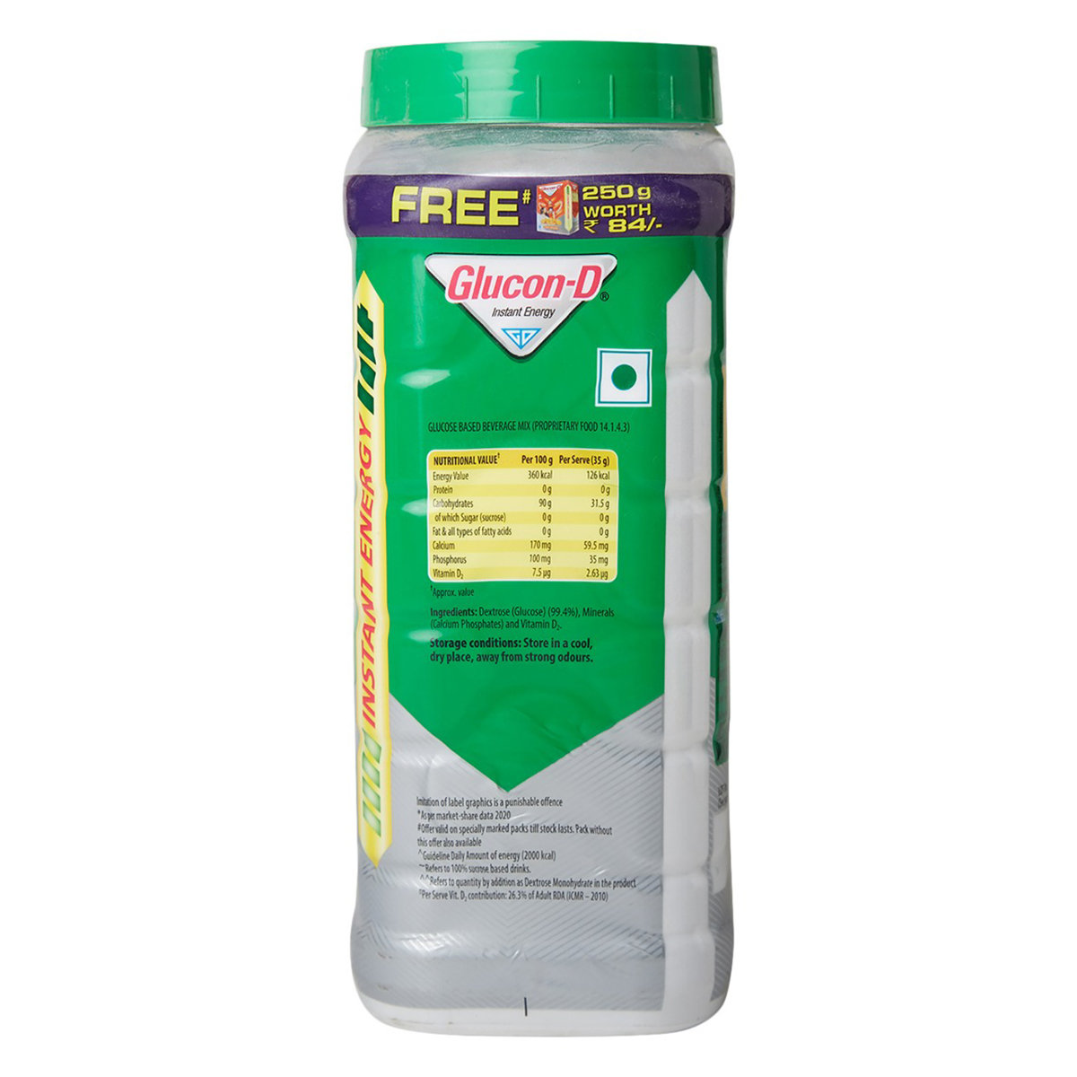 Glucon-D Original Instant Energy Drink Powder, 1 kg Jar, Pack of 1 Glucon-D Original Instant Energy Drink Powder, 1 kg Jar, Pack of 1