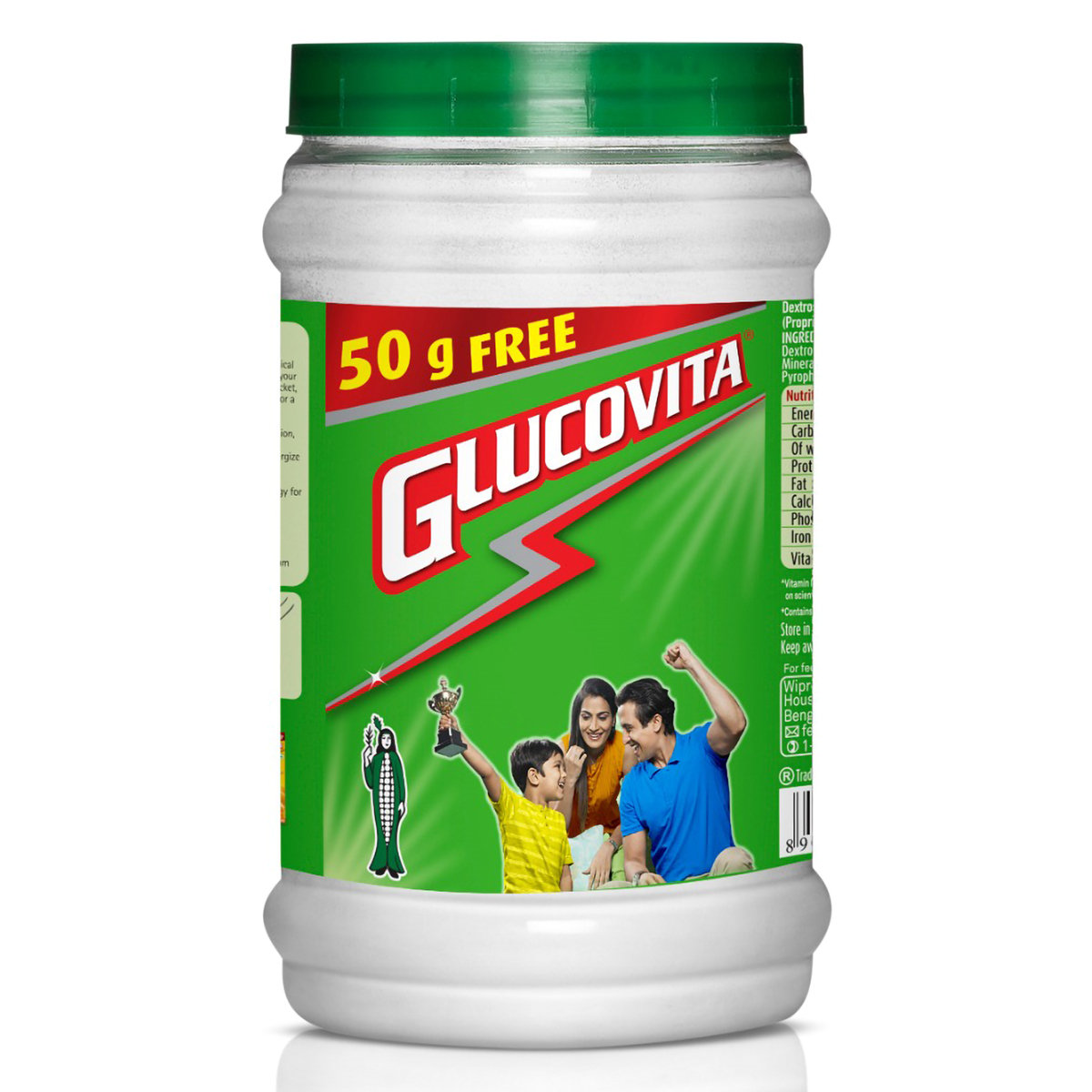 Glucovita Powder, 500 gm (450 gm + 50 gm Free), Pack of 1 Glucovita Powder, 500 gm (450 gm + 50 gm Free), Pack of 1