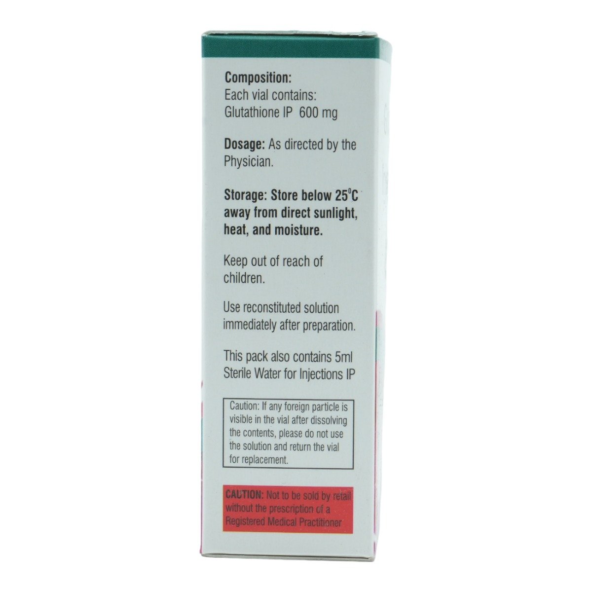 Glutaone 600mg Injection, Pack of 1 Injection Glutaone 600mg Injection, Pack of 1 Injection