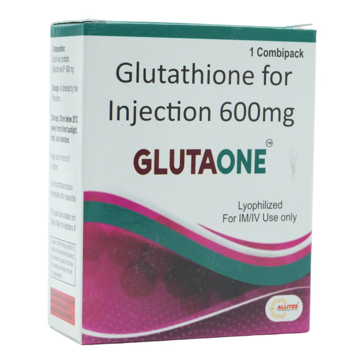 Glutaone 600mg Injection, Pack of 1 Injection Glutaone 600mg Injection, Pack of 1 Injection
