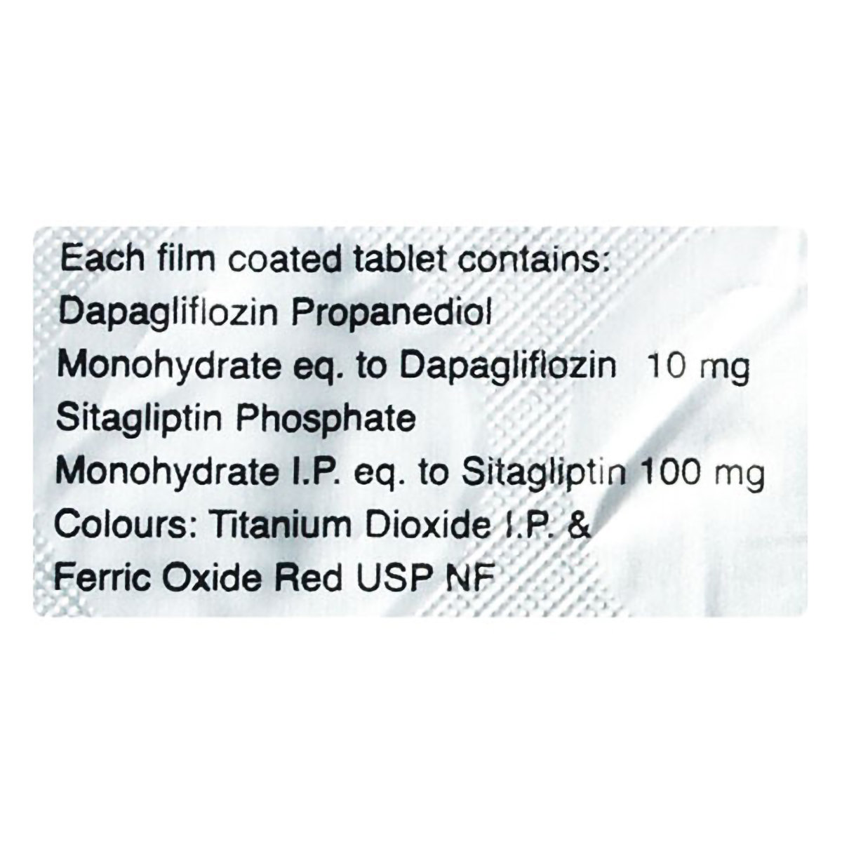 Glucreta S ( 10+100 ) Tablet 10's, Pack of 10 Glucreta S ( 10+100 ) Tablet 10's, Pack of 10