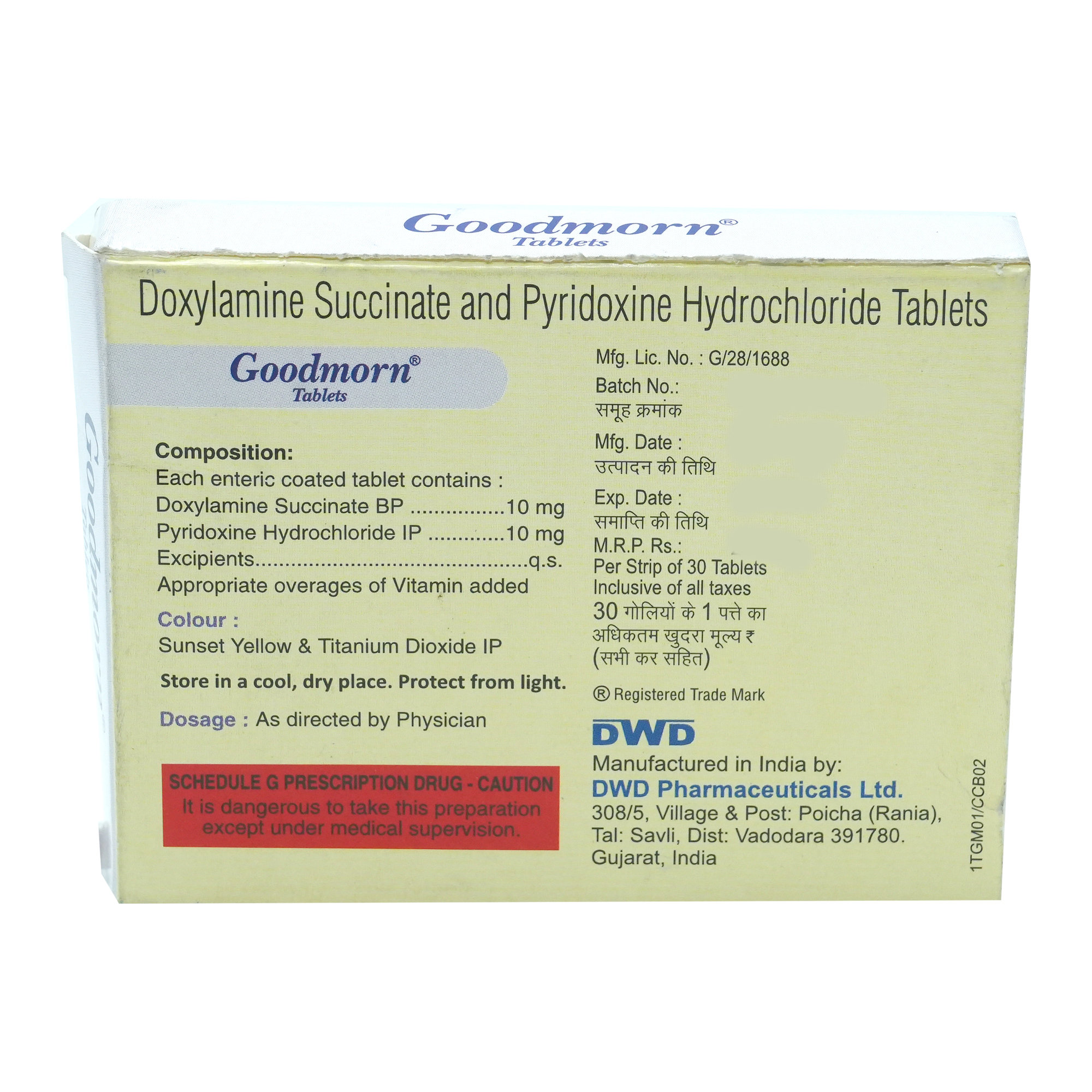 Goodmorn Tablet 30's, Pack of 30 TabletS Goodmorn Tablet 30's, Pack of 30 TabletS