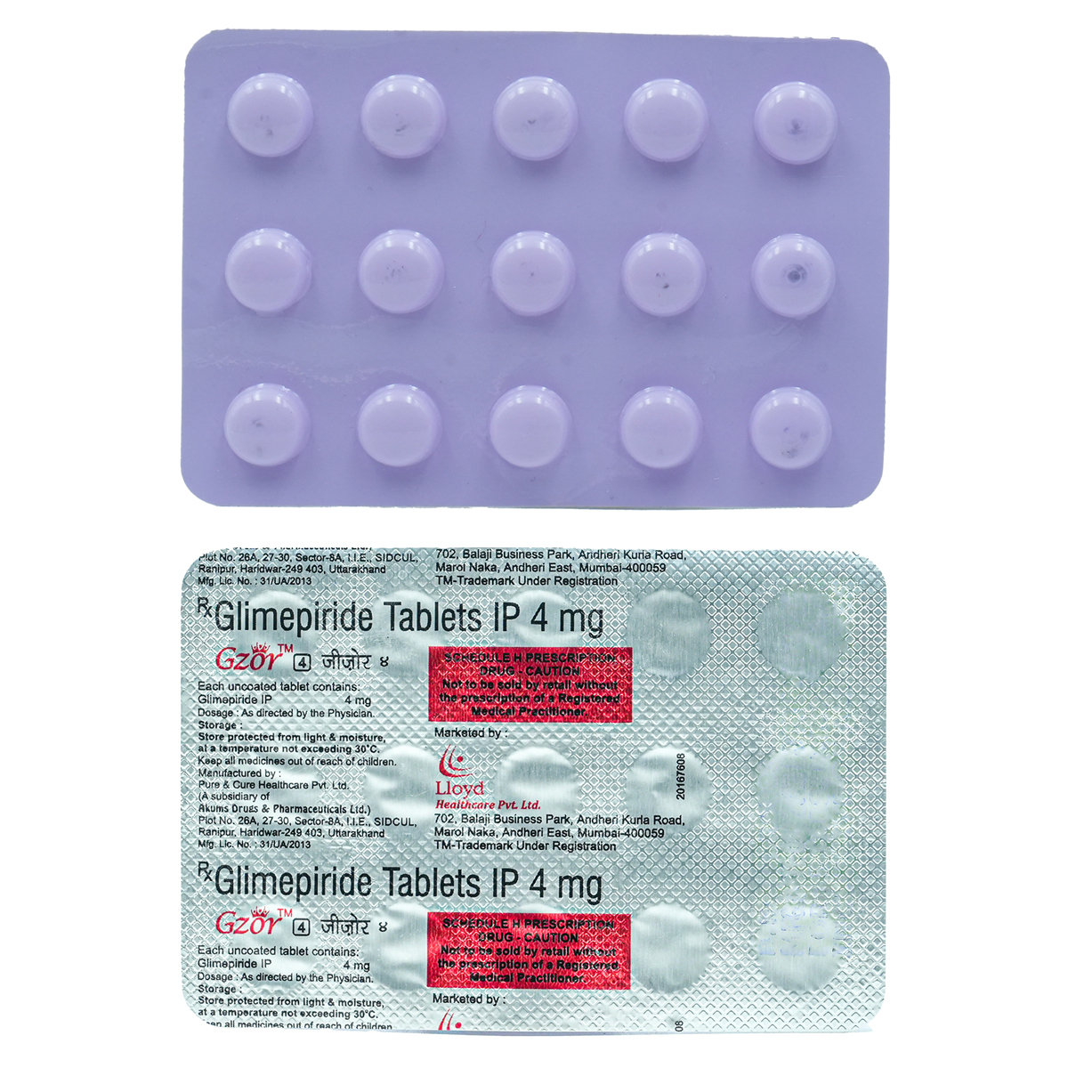 Gzor 4 Tablet 15's, Pack of 15 TABLETS Gzor 4 Tablet 15's, Pack of 15 TABLETS