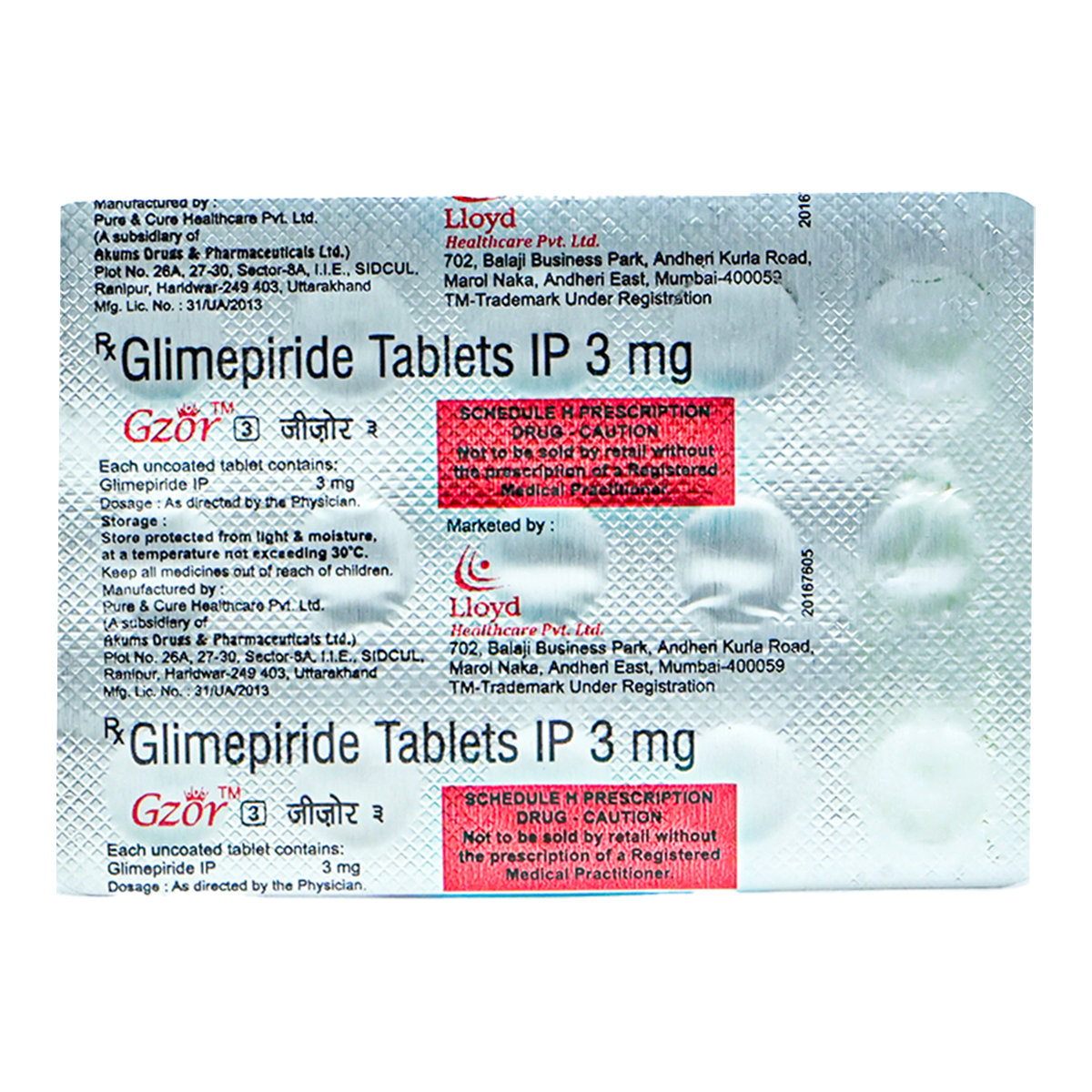 Gzor 3 Tablet 15's, Pack of 15 TabletS Gzor 3 Tablet 15's, Pack of 15 TabletS