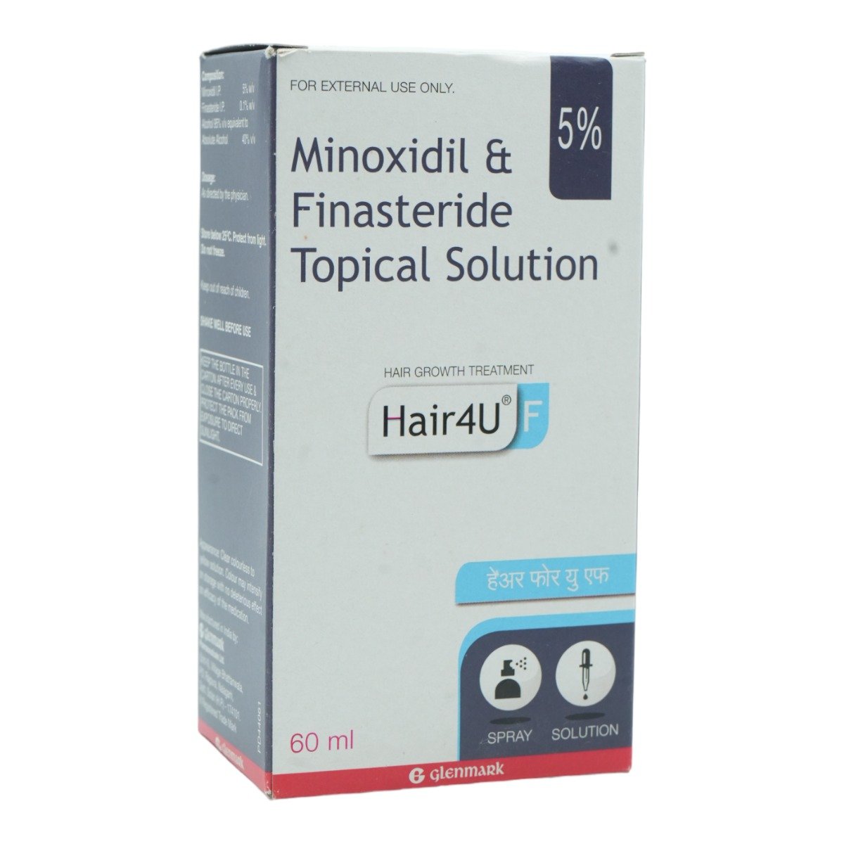 Hair4U F Solution, 60 ml, Pack of 1 SOLUTION Hair4U F Solution, 60 ml, Pack of 1 SOLUTION