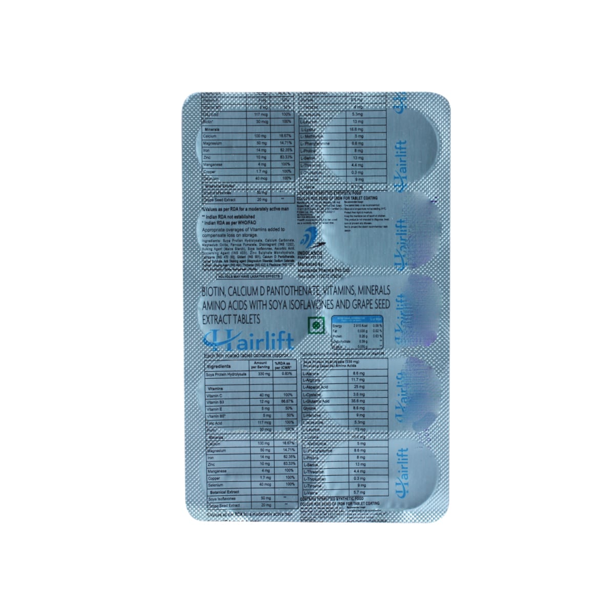 Hairlift Tablet 10's, Pack of 10 Hairlift Tablet 10's, Pack of 10