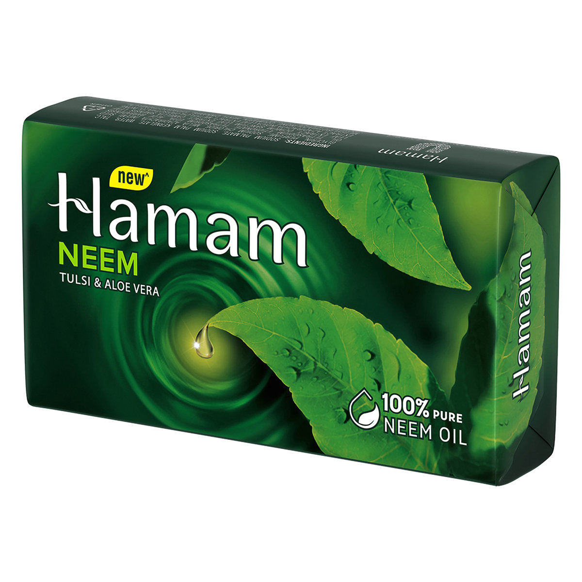 Hamam Neem Tulsi & Aloevera Soap 100 gm | 100% Pure Neem Oil | Cleanses & Purifies Skin, Pack of 1 Hamam Neem Tulsi & Aloevera Soap 100 gm | 100% Pure Neem Oil | Cleanses & Purifies Skin, Pack of 1