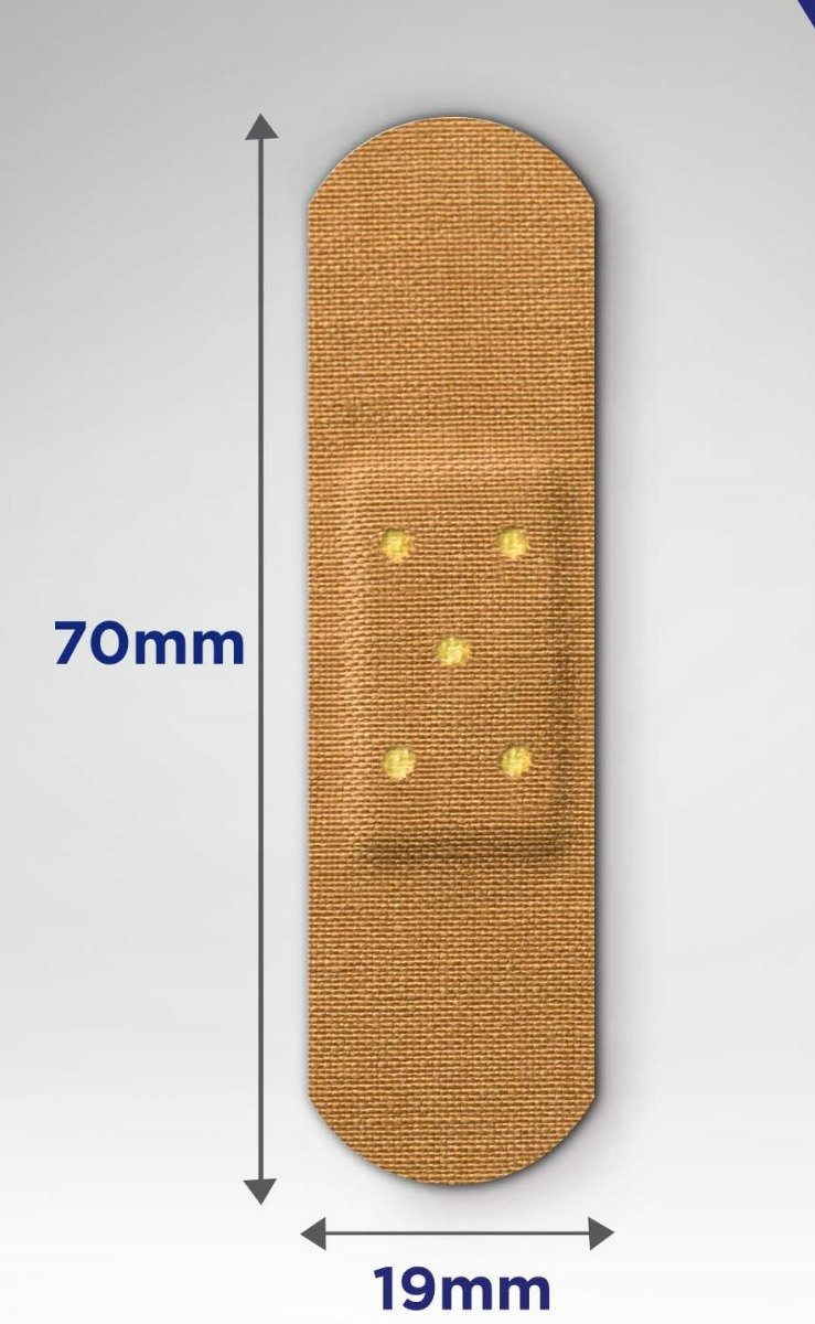 Hansaplast Regular Breathable Fabric Strips, 100 Count, Pack of 100 Hansaplast Regular Breathable Fabric Strips, 100 Count, Pack of 100