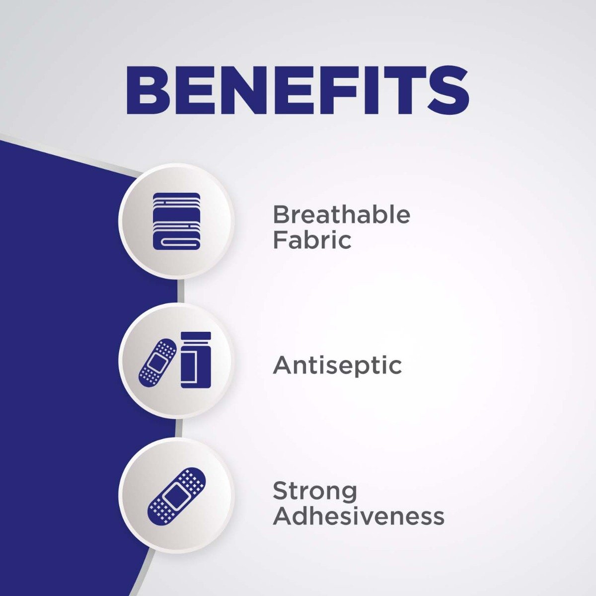 Hansaplast Regular Breathable Fabric Strips, 100 Count, Pack of 100 Hansaplast Regular Breathable Fabric Strips, 100 Count, Pack of 100