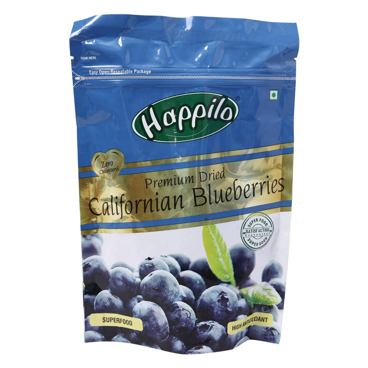 Happilo Premium Dried Californian Blueberries , 150 gm, Pack of 1 Happilo Premium Dried Californian Blueberries , 150 gm, Pack of 1