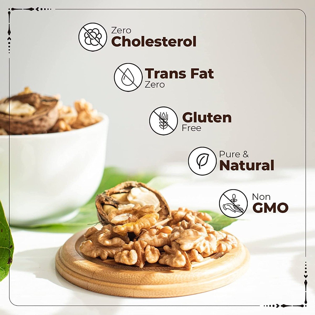 Happilo 100% Natural Premium Californian Inshell Walnuts, 200 gm, Pack of 1 Happilo 100% Natural Premium Californian Inshell Walnuts, 200 gm, Pack of 1