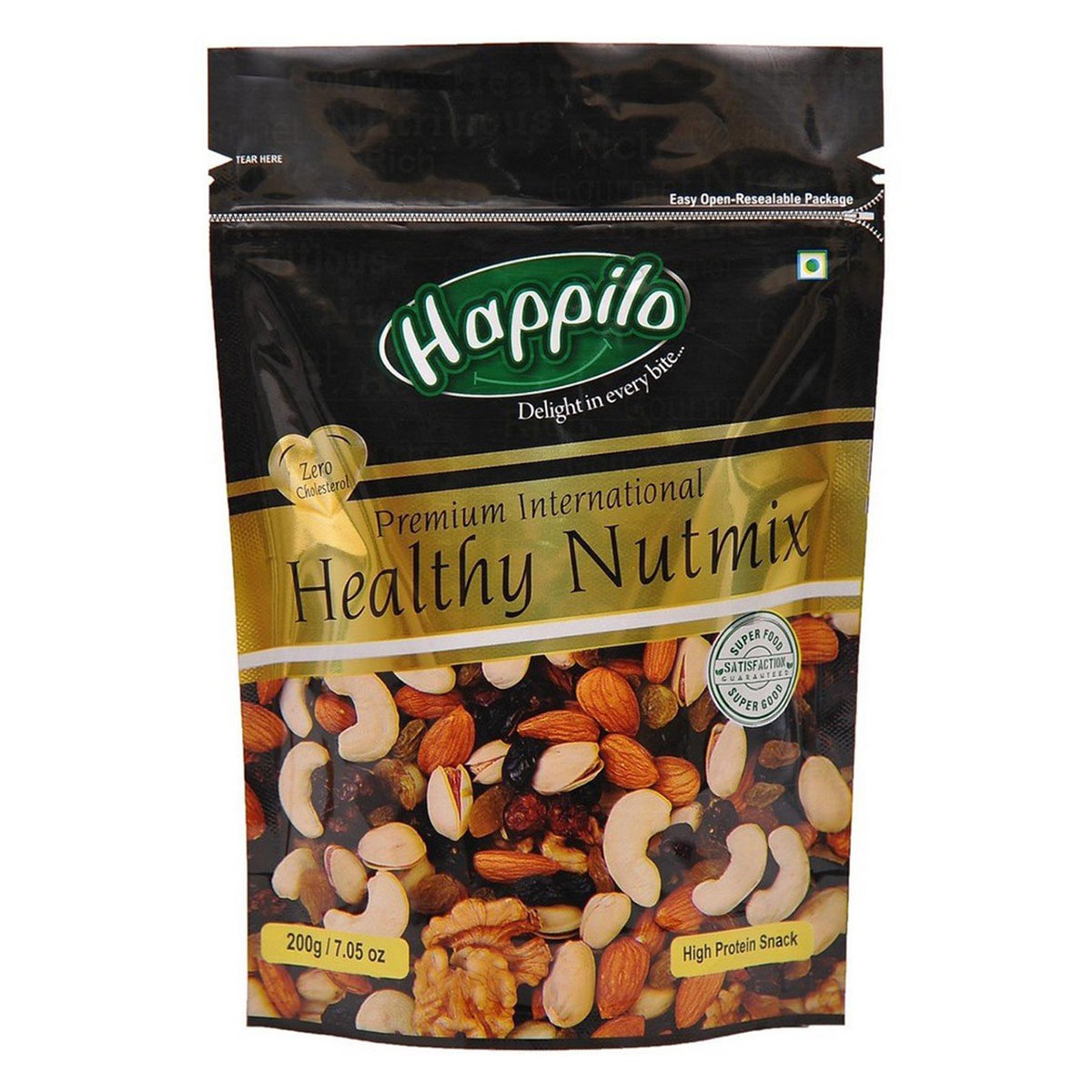 Happilo Premium International Healthy Nut Mix, 200 gm, Pack of 1 Happilo Premium International Healthy Nut Mix, 200 gm, Pack of 1