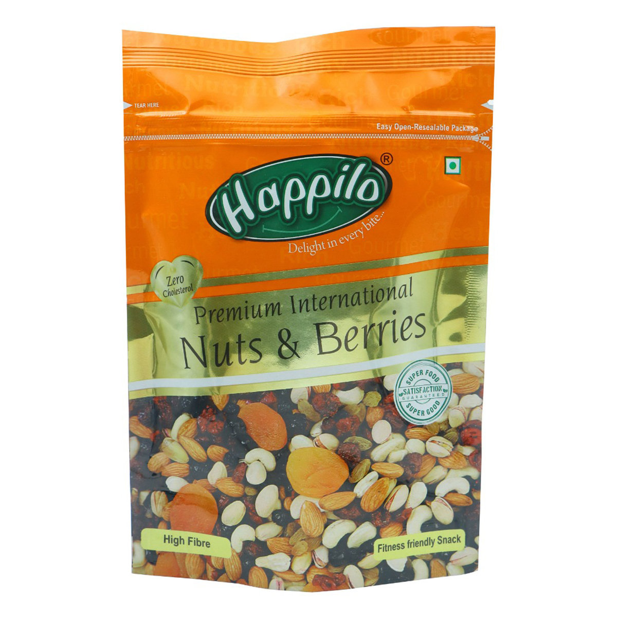 Happilo Premium International Nuts & Berries, 200 gm, Pack of 1 Happilo Premium International Nuts & Berries, 200 gm, Pack of 1