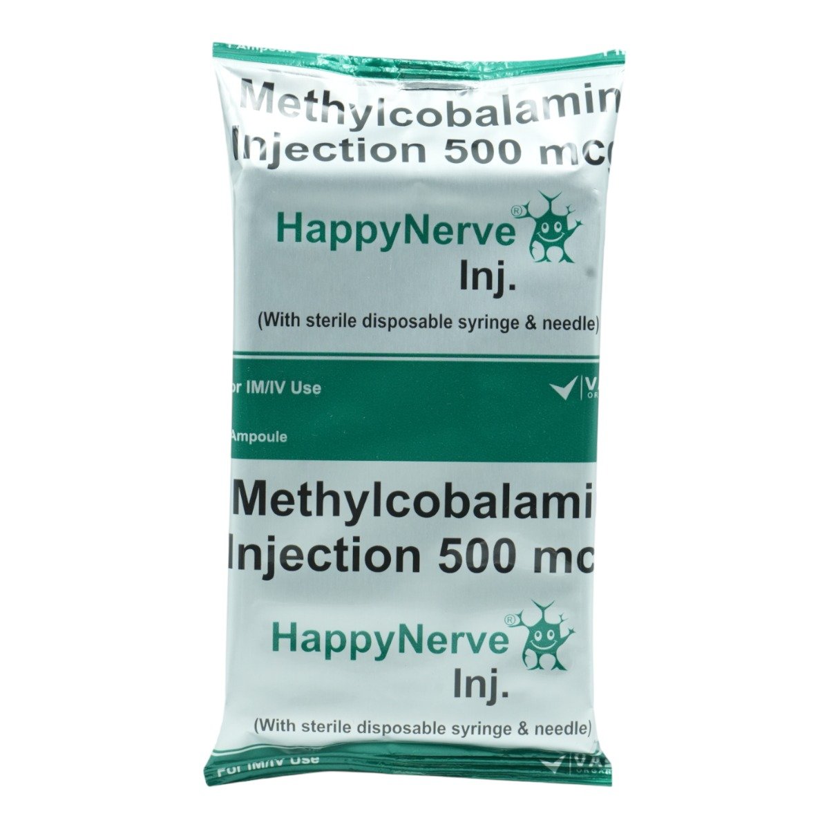 Happy Nerve 500Mcg/1Ml Inj, Pack of 1 Injection Happy Nerve 500Mcg/1Ml Inj, Pack of 1 Injection