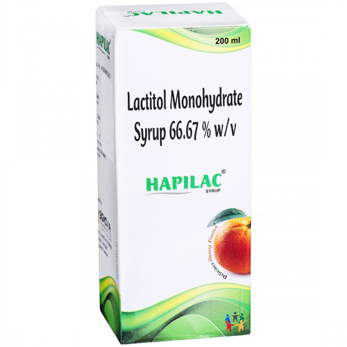 Hapilac Orange Syrup 200 ml, Pack of 1 SYRUP Hapilac Orange Syrup 200 ml, Pack of 1 SYRUP