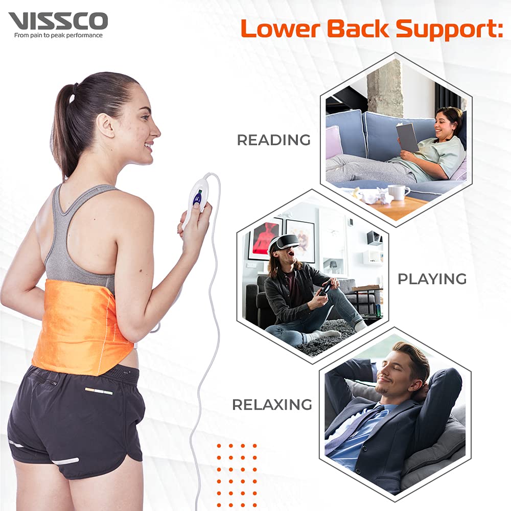 Vissco Active Orthopaedic Heating Belt, 1 Count, Pack of 1 Vissco Active Orthopaedic Heating Belt, 1 Count, Pack of 1