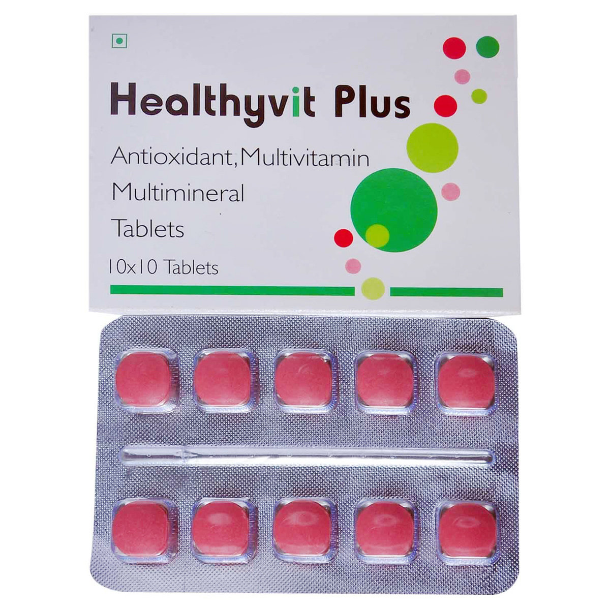 Healthyvit Plus Tablet 10's, Pack of 10 TABLETS Healthyvit Plus Tablet 10's, Pack of 10 TABLETS