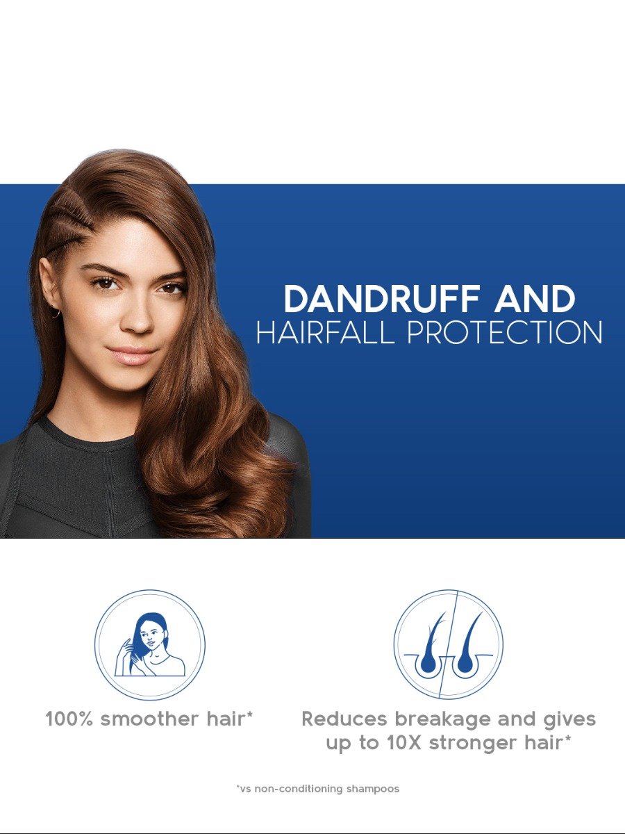 Head & Shoulders 2-in-1 Anti-Hairfall Anti-Dandruff Shampoo + Conditioner, 180 ml, Pack of 1 Head & Shoulders 2-in-1 Anti-Hairfall Anti-Dandruff Shampoo + Conditioner, 180 ml, Pack of 1