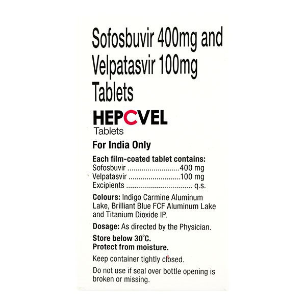Hepcvel Tablet 28's, Pack of 1 Tablet Hepcvel Tablet 28's, Pack of 1 Tablet