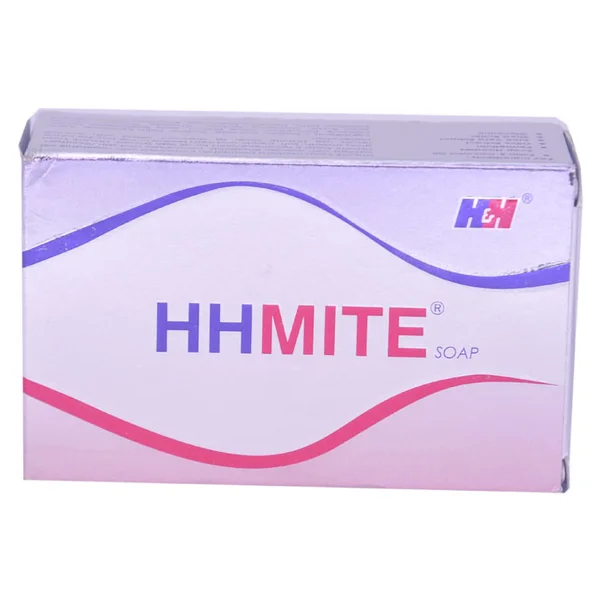Hhmite Soap 100 gm | Permethrin &amp; Vegetable Oils | Gives Soft, Smooth &amp; Fresh Skin | For Pediculosis &amp; Scabies | For All Age Group, Pack of 1