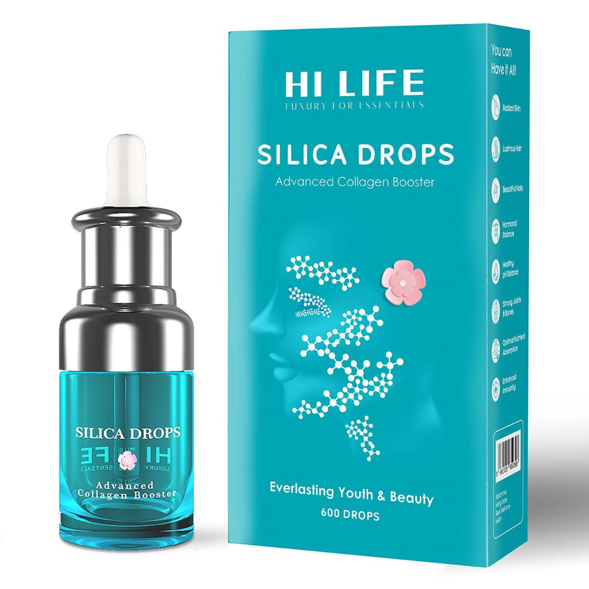 Hi Life Silica Drops, 30 ml, Pack of 1 Hi Life Silica Drops, 30 ml, Pack of 1
