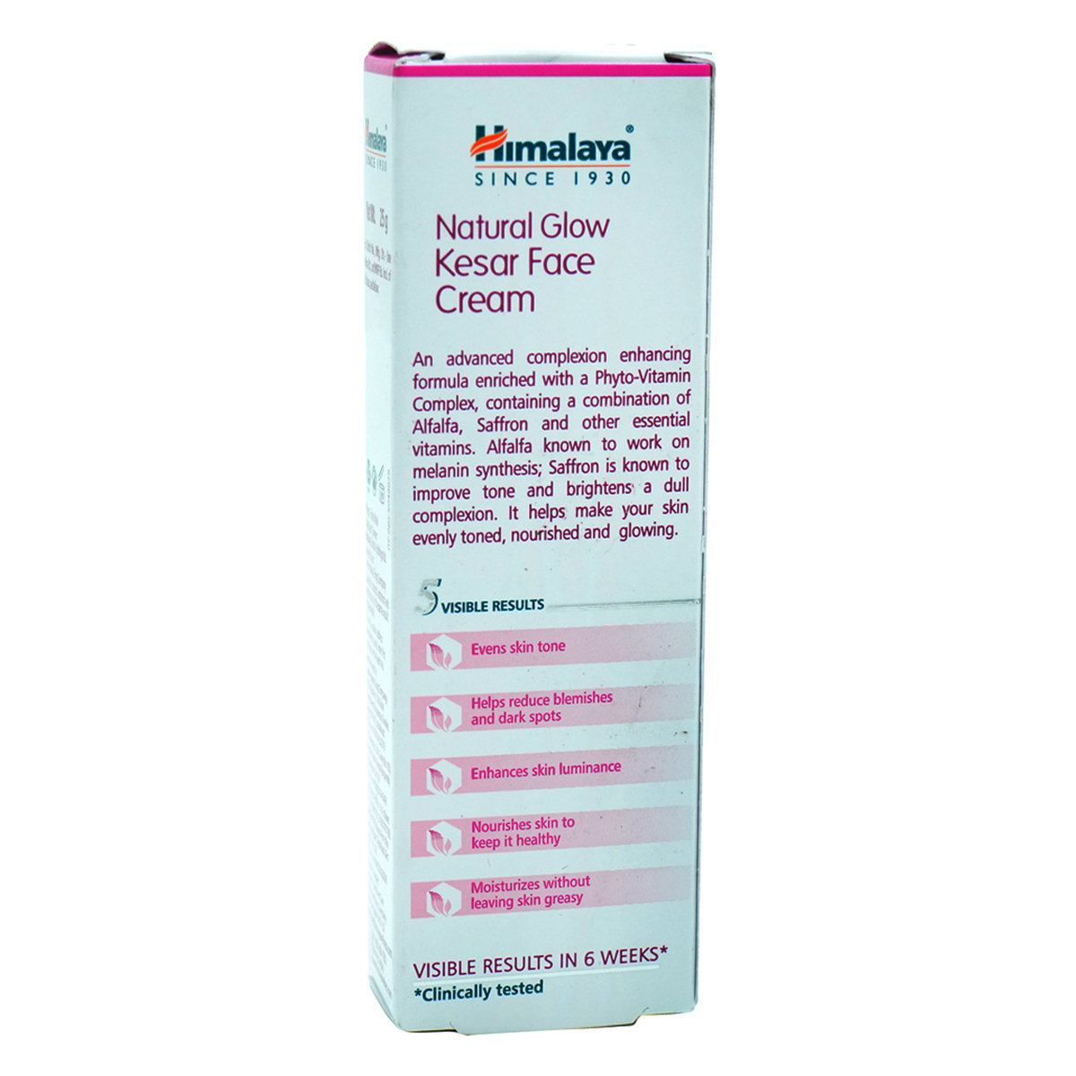 Himalaya Natural Glow Kesar Face Cream 25 gm | Saffron With Pro Vitamin Complex | Dark Spots & Blemish Reduction Cream In 6 Weeks | For Evenly Toned, Nourished & Glowing Skin | Non Greasy Formula, Pack of 1 Himalaya Natural Glow Kesar Face Cream 25 gm | Saffron With Pro Vitamin Complex | Dark Spots & Blemish Reduction Cream In 6 Weeks | For Evenly Toned, Nourished & Glowing Skin | Non Greasy Formula, Pack of 1