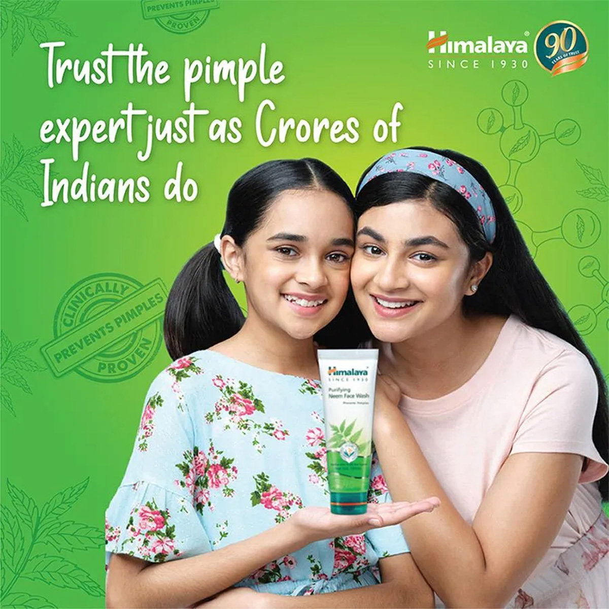 Himalaya Purifying Neem Face Wash 50 ml | With Neem & Turmeric | Prevents & Clear Pimple | For All Skin Type, Pack of 1 Himalaya Purifying Neem Face Wash 50 ml | With Neem & Turmeric | Prevents & Clear Pimple | For All Skin Type, Pack of 1