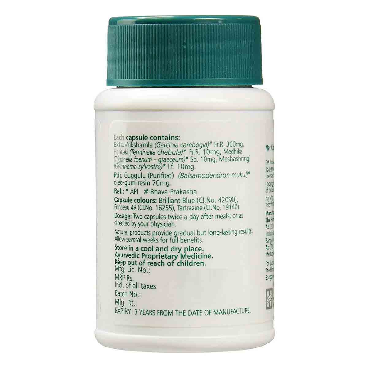 Himalaya Ayur Slim, 60 Capsules, Pack of 1 Himalaya Ayur Slim, 60 Capsules, Pack of 1