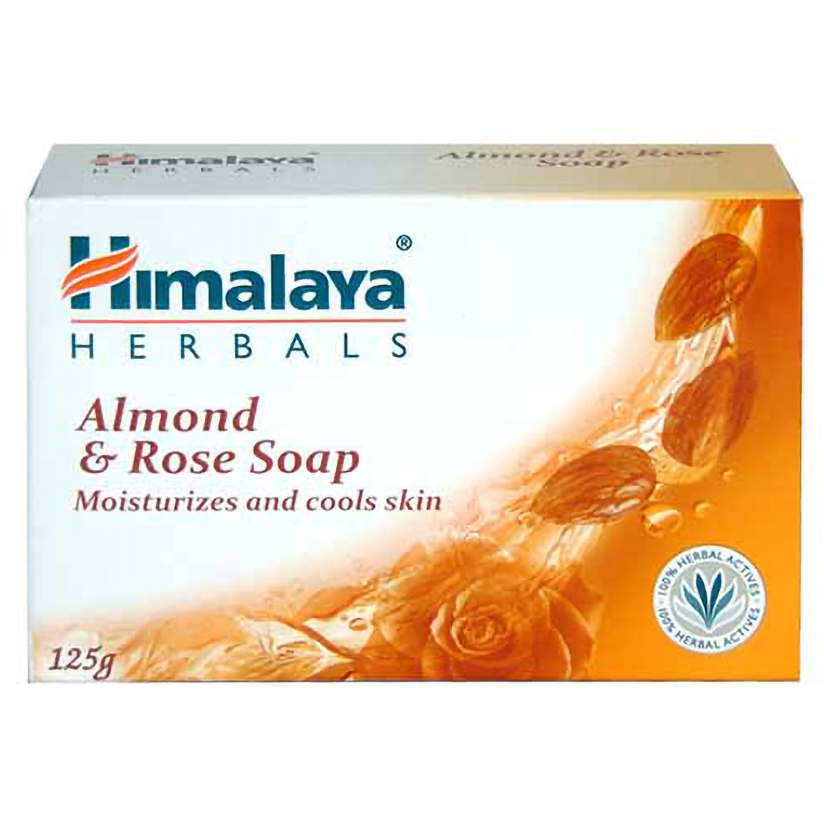 Himalaya Almond & Rose Soap 125 gm | With Almond Oil & Rose | Moisturises & Cools Dry Skin, Pack of 1 Himalaya Almond & Rose Soap 125 gm | With Almond Oil & Rose | Moisturises & Cools Dry Skin, Pack of 1
