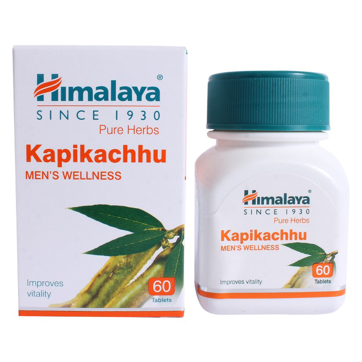 Himalaya Men's Kapikachhu, 60 Tablets, Pack of 1 Himalaya Men's Kapikachhu, 60 Tablets, Pack of 1