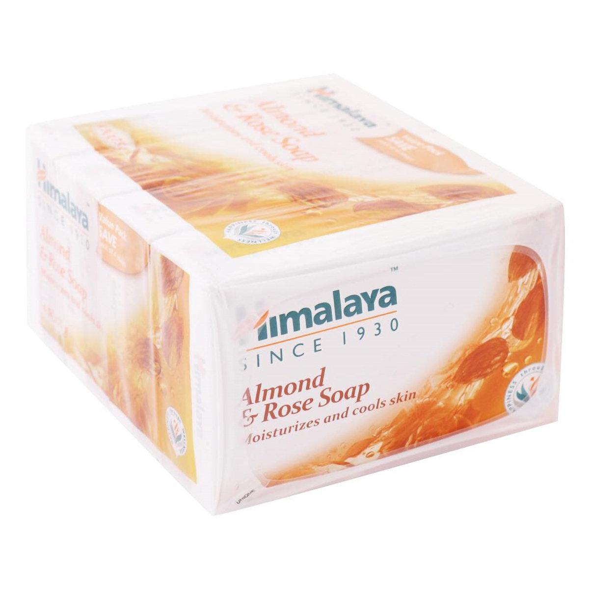 Himalaya Almond & Rose Soap, 300 gm (4x75 gm), Pack of 1 Himalaya Almond & Rose Soap, 300 gm (4x75 gm), Pack of 1