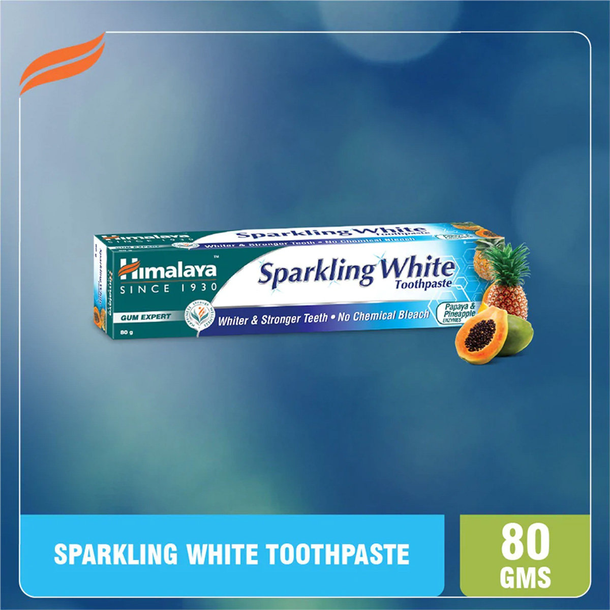 Himalaya Sparkling White Toothpaste, 80 gm, Pack of 1 Himalaya Sparkling White Toothpaste, 80 gm, Pack of 1