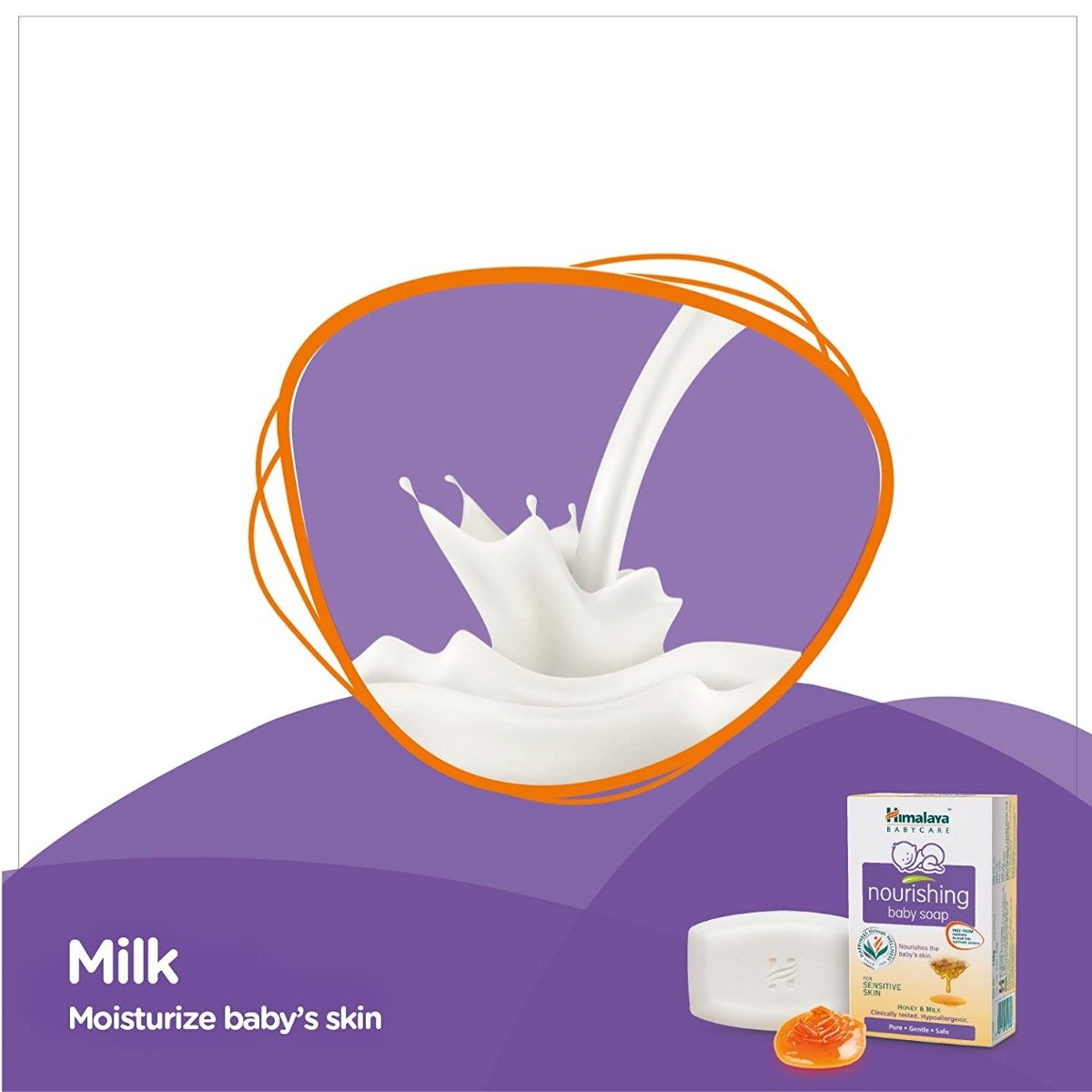 Himalaya Nourishing Baby Soap, 125 gm, Pack of 1 Himalaya Nourishing Baby Soap, 125 gm, Pack of 1