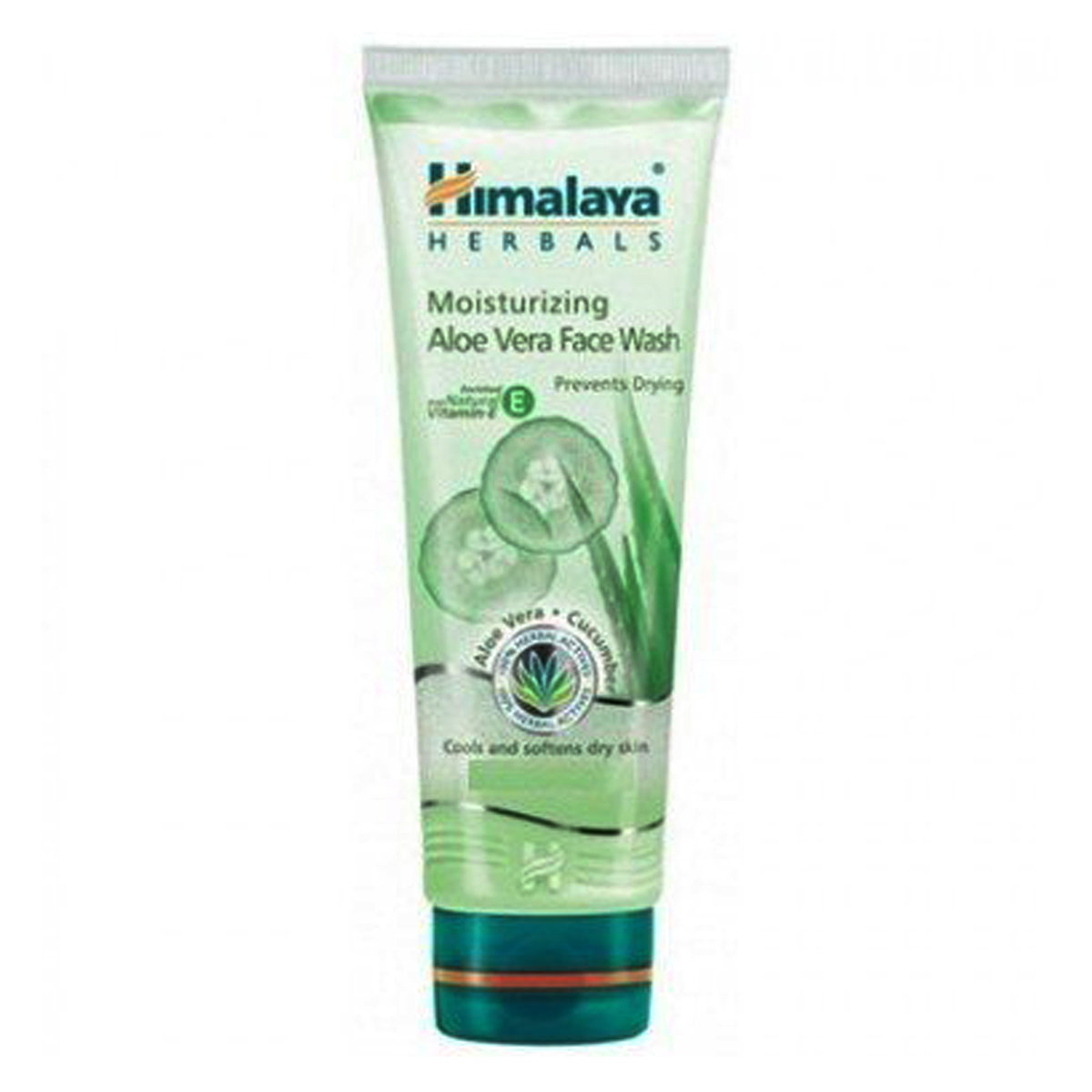 Himalaya Moisturizing Aloe Vera Face Wash 50 ml | Natural Vitamin E, Aloe Vera & Cucumber| Prevent Dryness | Cools Dry Skin | For Hydrated Glow, Pack of 1 Himalaya Moisturizing Aloe Vera Face Wash 50 ml | Natural Vitamin E, Aloe Vera & Cucumber| Prevent Dryness | Cools Dry Skin | For Hydrated Glow, Pack of 1