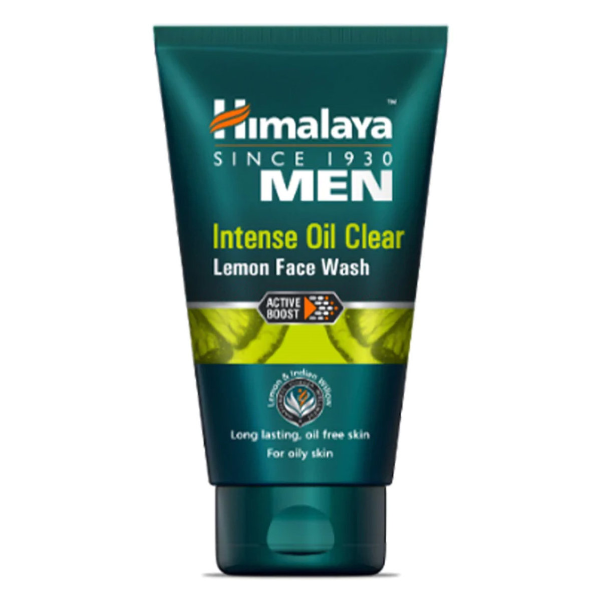 Himalaya Men Intense Oil Clear Lemon Face Wash 50 ml | Lemon & Indian Willow | Removes Excess Oil | Refreshes Skin | Active Boost Technology | For Men | For Oily Skin, Pack of 1 Himalaya Men Intense Oil Clear Lemon Face Wash 50 ml | Lemon & Indian Willow | Removes Excess Oil | Refreshes Skin | Active Boost Technology | For Men | For Oily Skin, Pack of 1