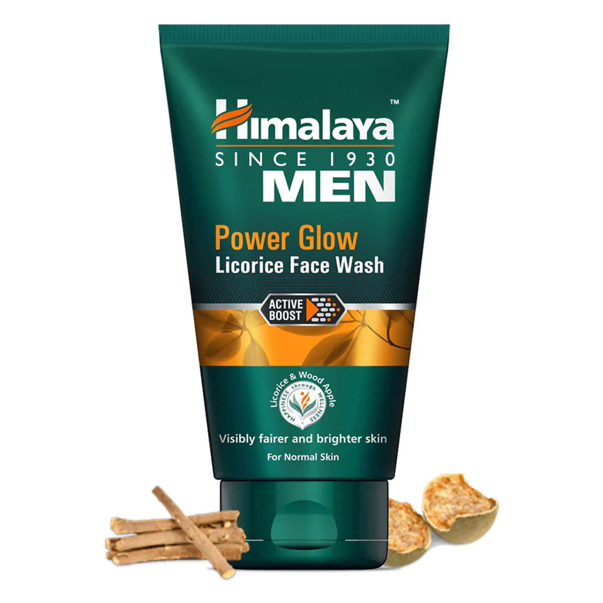 Himalaya Men Power Glow Licorice Face Wash 100 ml | Licorice & Wood Apple | Gently Cleanses Skin | Gives Fairer & Brighter Skin | For Normal Skin, Pack of 1 Himalaya Men Power Glow Licorice Face Wash 100 ml | Licorice & Wood Apple | Gently Cleanses Skin | Gives Fairer & Brighter Skin | For Normal Skin, Pack of 1