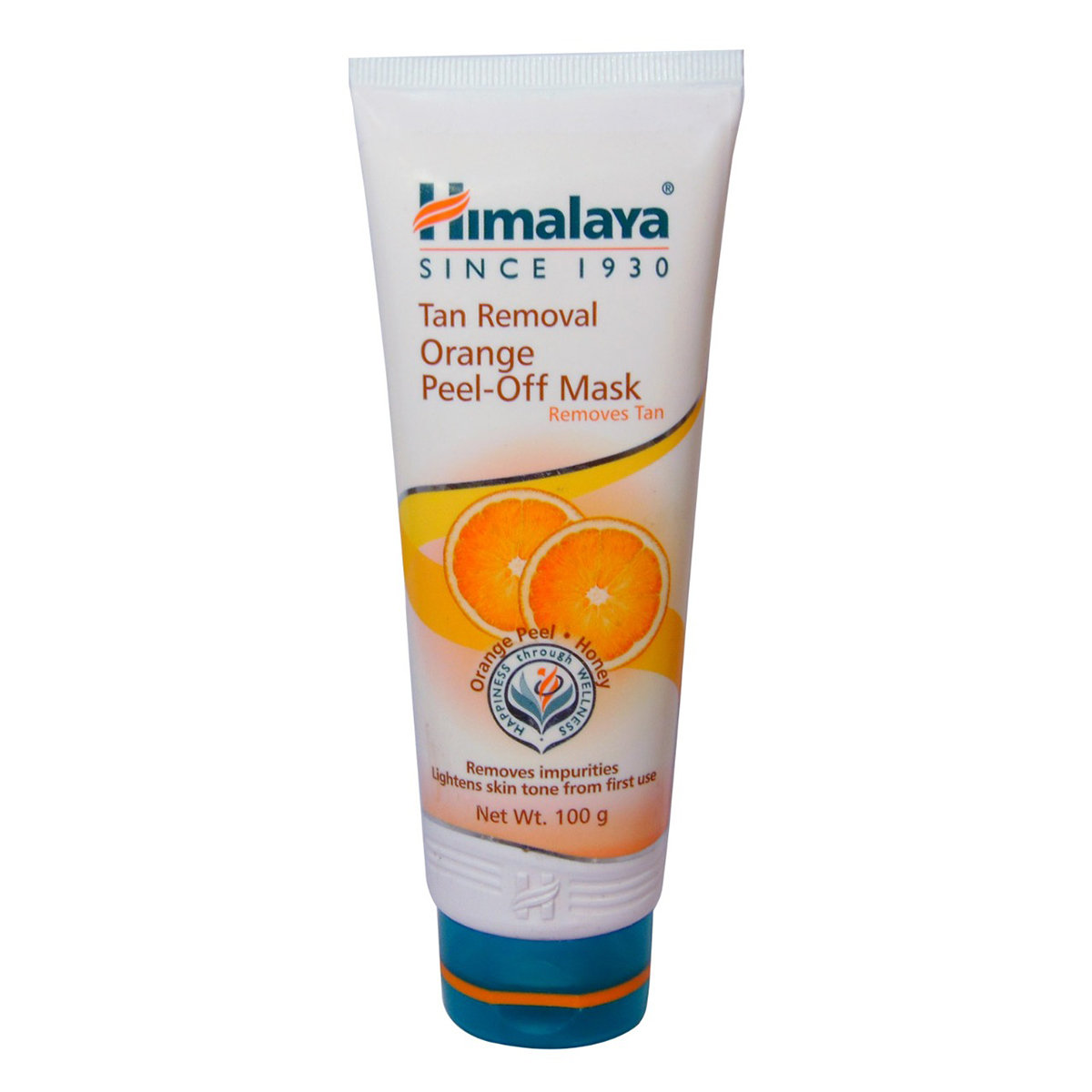 Himalaya Tan Removal Orange Peel-Off Mask 100 gm | Honey & Orange Peel | Clears Impurities | Lightens Skin Tone | For Tan Removal, Pack of 1 Himalaya Tan Removal Orange Peel-Off Mask 100 gm | Honey & Orange Peel | Clears Impurities | Lightens Skin Tone | For Tan Removal, Pack of 1