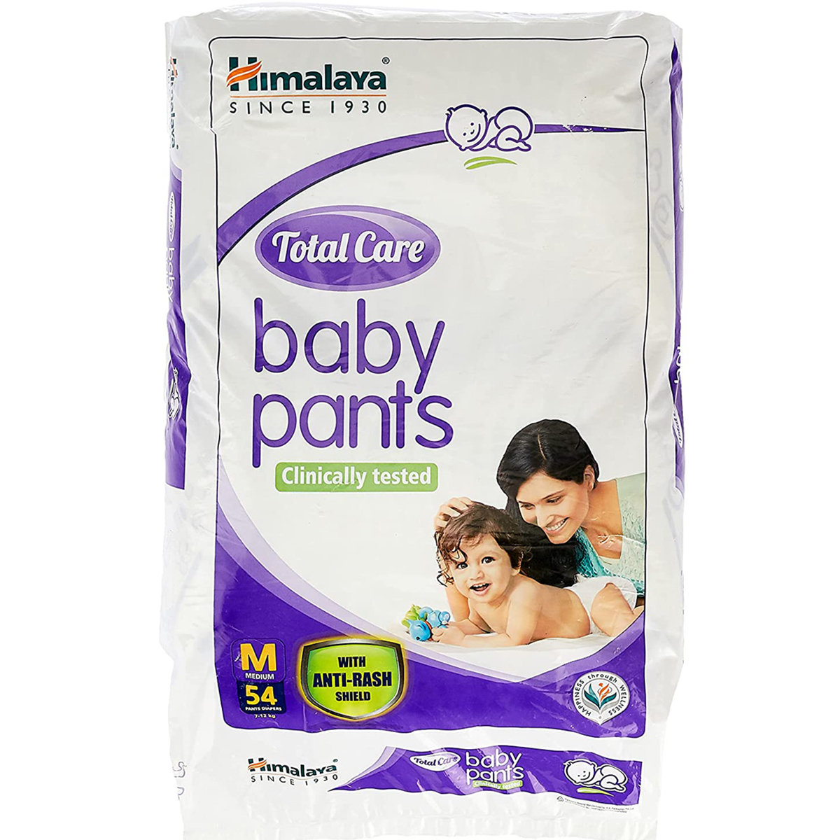 Himalaya Total Care Baby Diaper Pants Medium, 54 Count, Pack of 1 Himalaya Total Care Baby Diaper Pants Medium, 54 Count, Pack of 1