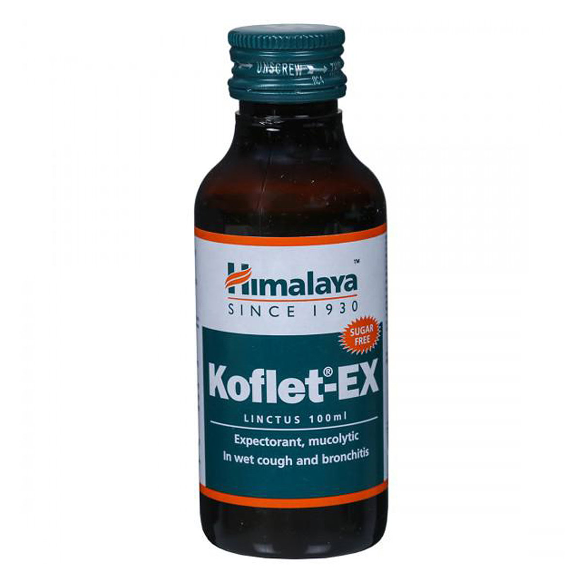 Himalaya Koflet-EX Sugar Free Linctus syrup, 100 ml, Pack of 1 Himalaya Koflet-EX Sugar Free Linctus syrup, 100 ml, Pack of 1