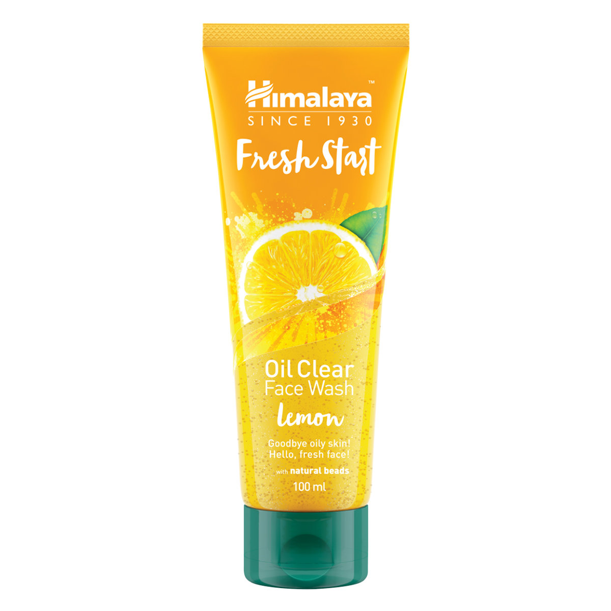 Himalaya Fresh Start Oil Clear Lemon Face Wash 100 ml | With Lemon Gooseberry & Natural Beads | Removes Excess Oil & Impurities | For Oily Skin, Pack of 1 Himalaya Fresh Start Oil Clear Lemon Face Wash 100 ml | With Lemon Gooseberry & Natural Beads | Removes Excess Oil & Impurities | For Oily Skin, Pack of 1