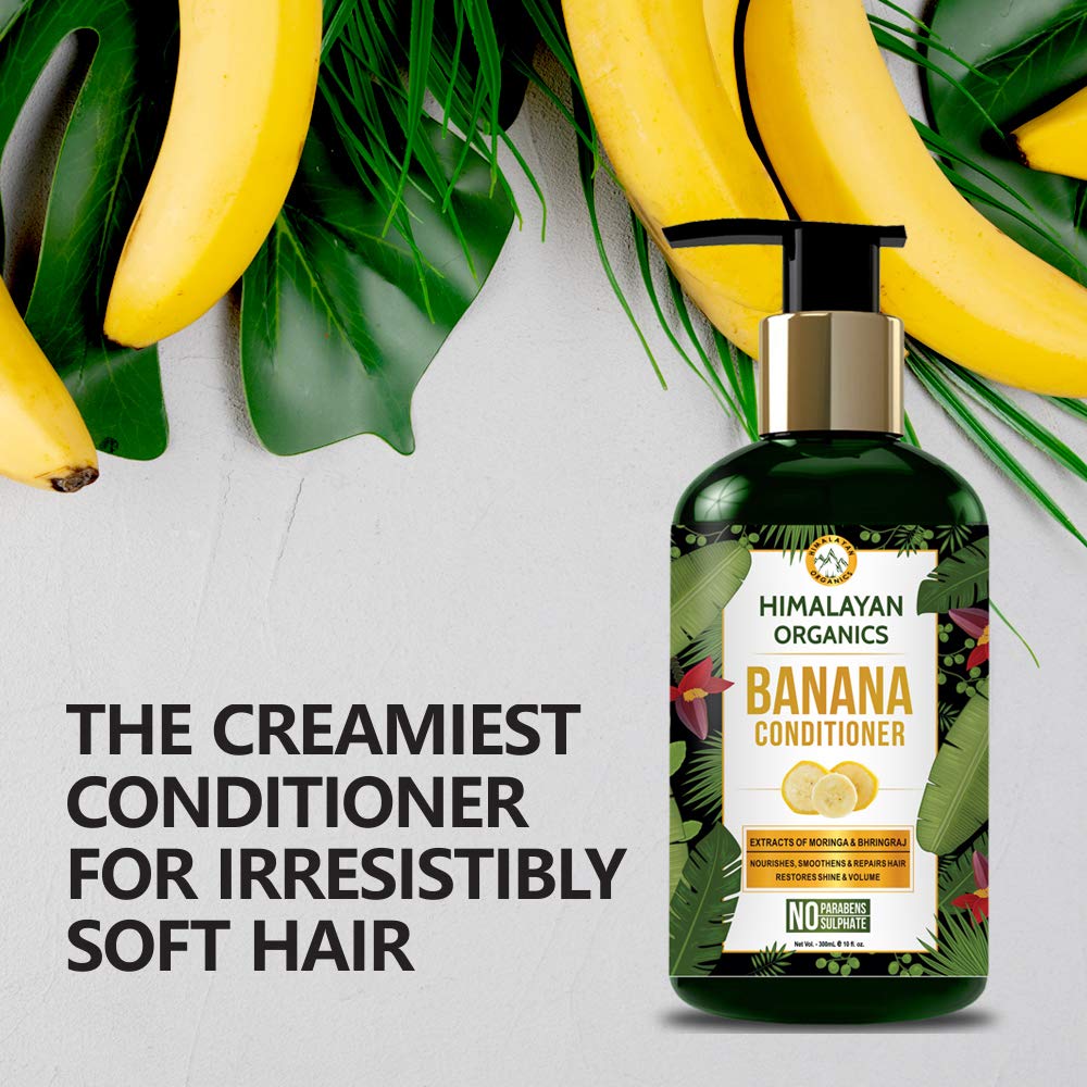 Himalayan Organics Banana Conditioner, 300 ml, Pack of 1 Himalayan Organics Banana Conditioner, 300 ml, Pack of 1