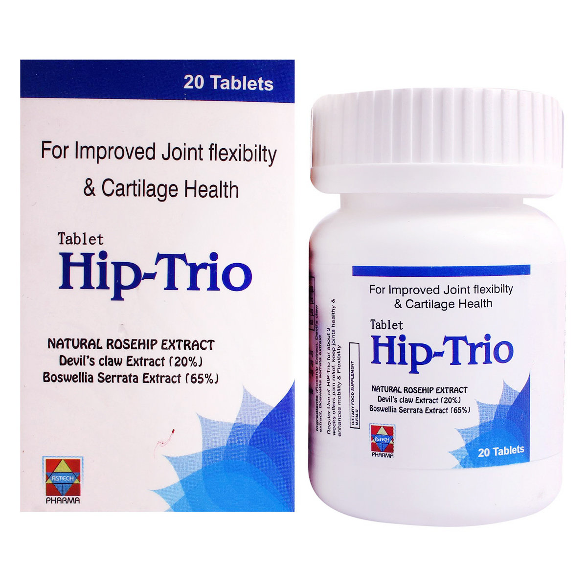 Hip Trio Tablet 20's, Pack of 1 Hip Trio Tablet 20's, Pack of 1