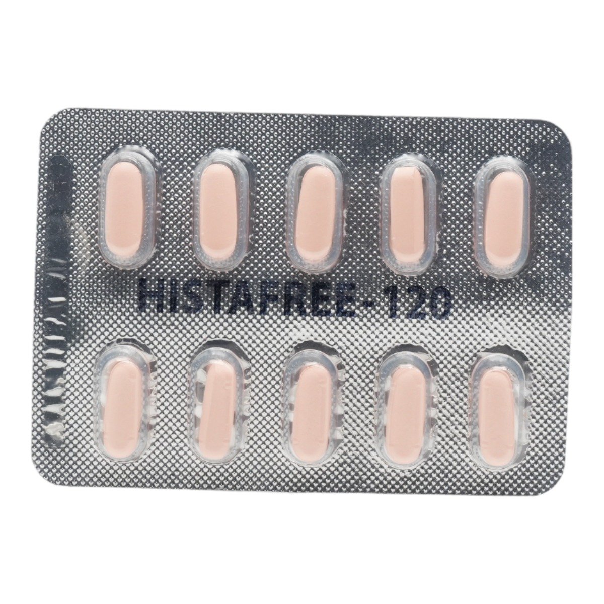 Histafree-120 Tablet 10's, Pack of 10 TABLETS Histafree-120 Tablet 10's, Pack of 10 TABLETS