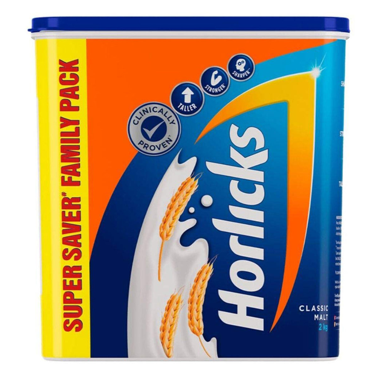 Horlicks Classic Malt Flavour Nutrition Drink Powder 2 kg | Support Immunity | Improves Bone & Muscle Health | Healthy Weight Gain, Pack of 1 Horlicks Classic Malt Flavour Nutrition Drink Powder 2 kg | Support Immunity | Improves Bone & Muscle Health | Healthy Weight Gain, Pack of 1