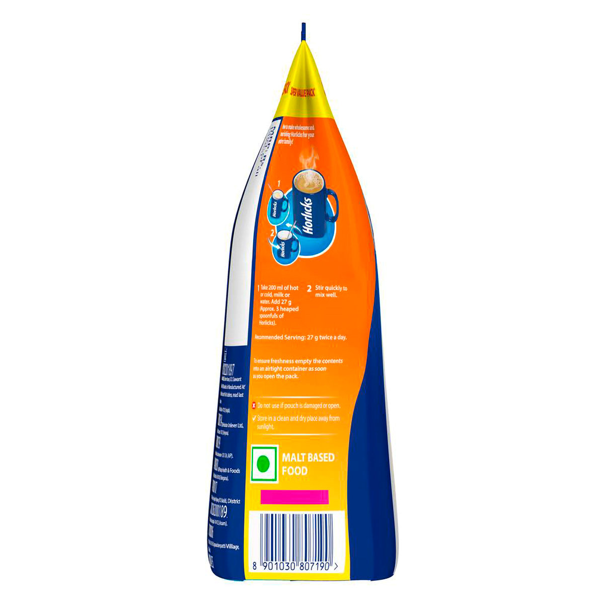 Horlicks Classic Malt Flavour Nutrition Drink Powder 750 gm Refill Pack | Support Immunity | Improves Bone & Muscle Health | Healthy Weight Gain, Pack of 1 Horlicks Classic Malt Flavour Nutrition Drink Powder 750 gm Refill Pack | Support Immunity | Improves Bone & Muscle Health | Healthy Weight Gain, Pack of 1