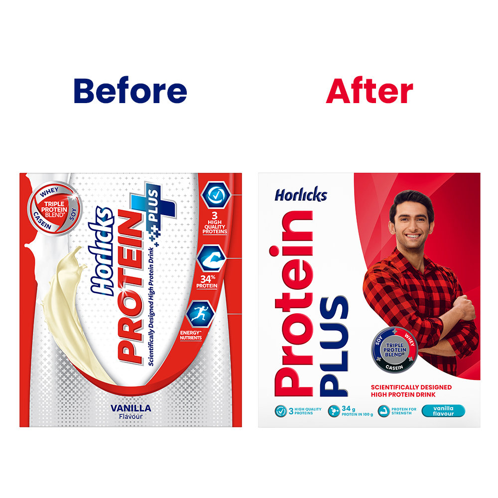 Horlicks Protein Plus Vanilla Flavour Nutrition Powder 200 gm Refill Pack | Triple Protein Blend Of Soy, Whey, Casein | Helps To Build Muscle Mass, Pack of 1 Horlicks Protein Plus Vanilla Flavour Nutrition Powder 200 gm Refill Pack | Triple Protein Blend Of Soy, Whey, Casein | Helps To Build Muscle Mass, Pack of 1