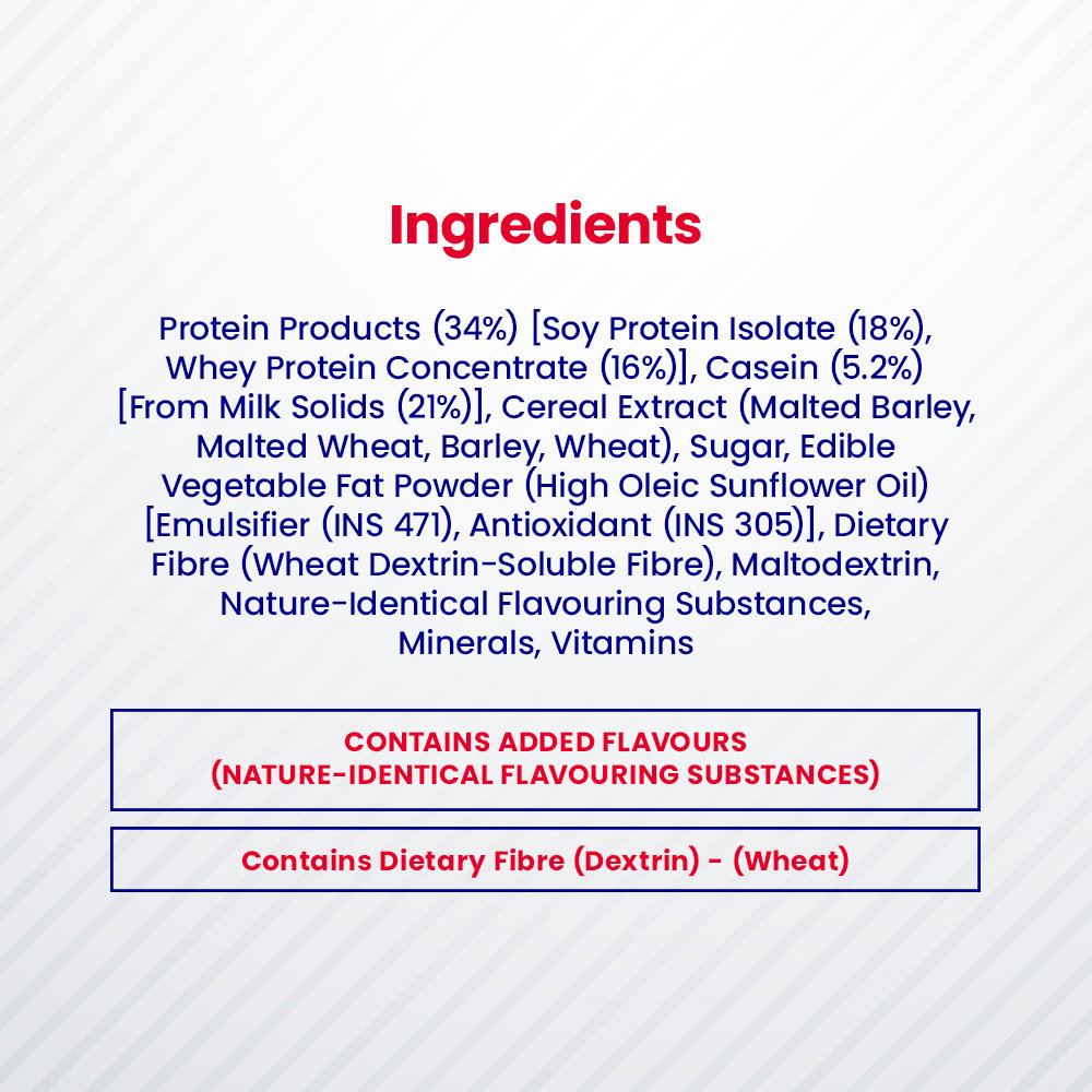 Horlicks Protein Plus Vanilla Flavour Nutrition Powder 200 gm Refill Pack | Triple Protein Blend Of Soy, Whey, Casein | Helps To Build Muscle Mass, Pack of 1 Horlicks Protein Plus Vanilla Flavour Nutrition Powder 200 gm Refill Pack | Triple Protein Blend Of Soy, Whey, Casein | Helps To Build Muscle Mass, Pack of 1