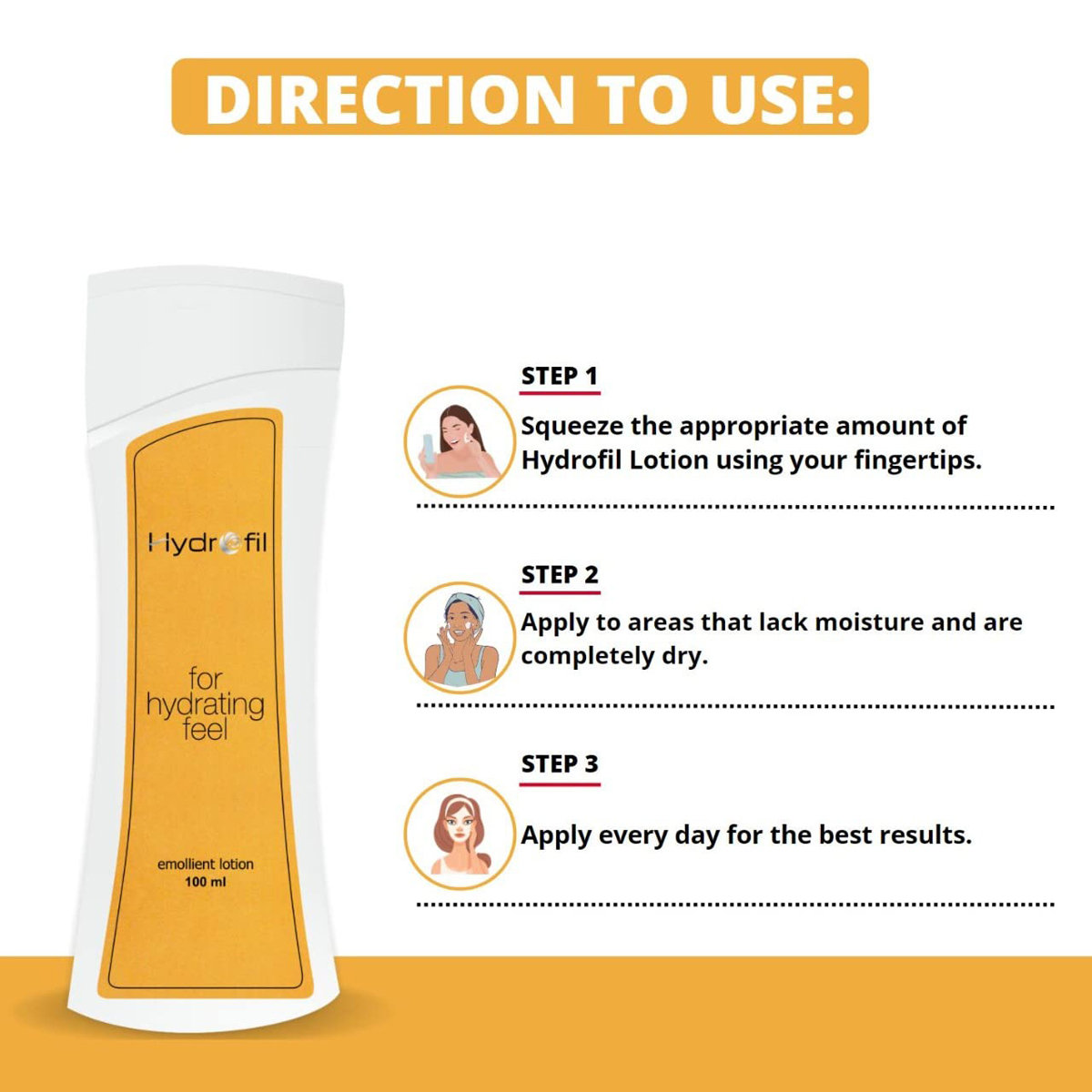 Hydrofil Lotion 100 ml, Pack of 1 Hydrofil Lotion 100 ml, Pack of 1